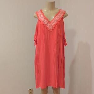 As U Wish Pink and White Mini Dress